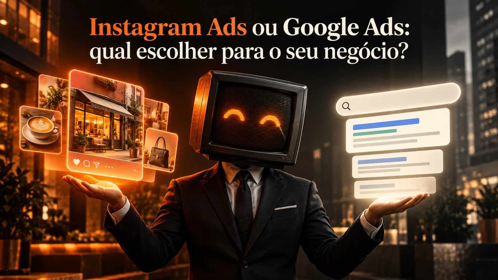 Blog Instagram Ads ou Google Ads