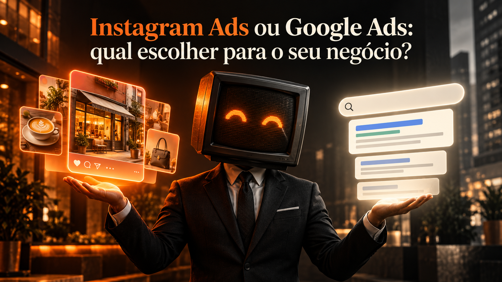 Blog Instagram Ads ou Google Ads