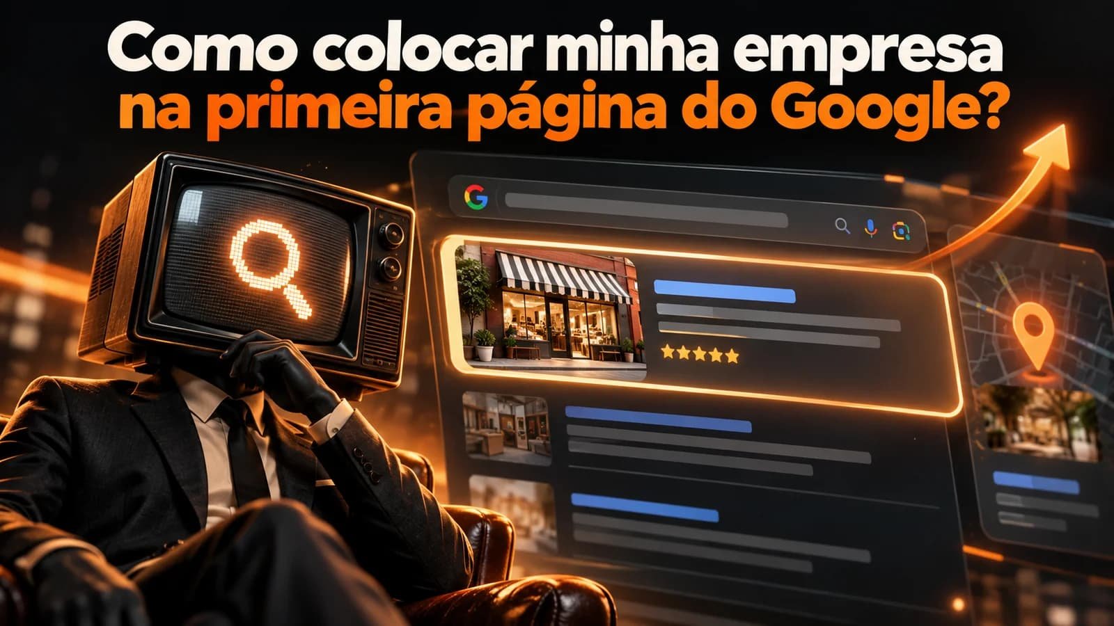 Blog como colocar minha empresa na primeira pagina do Google