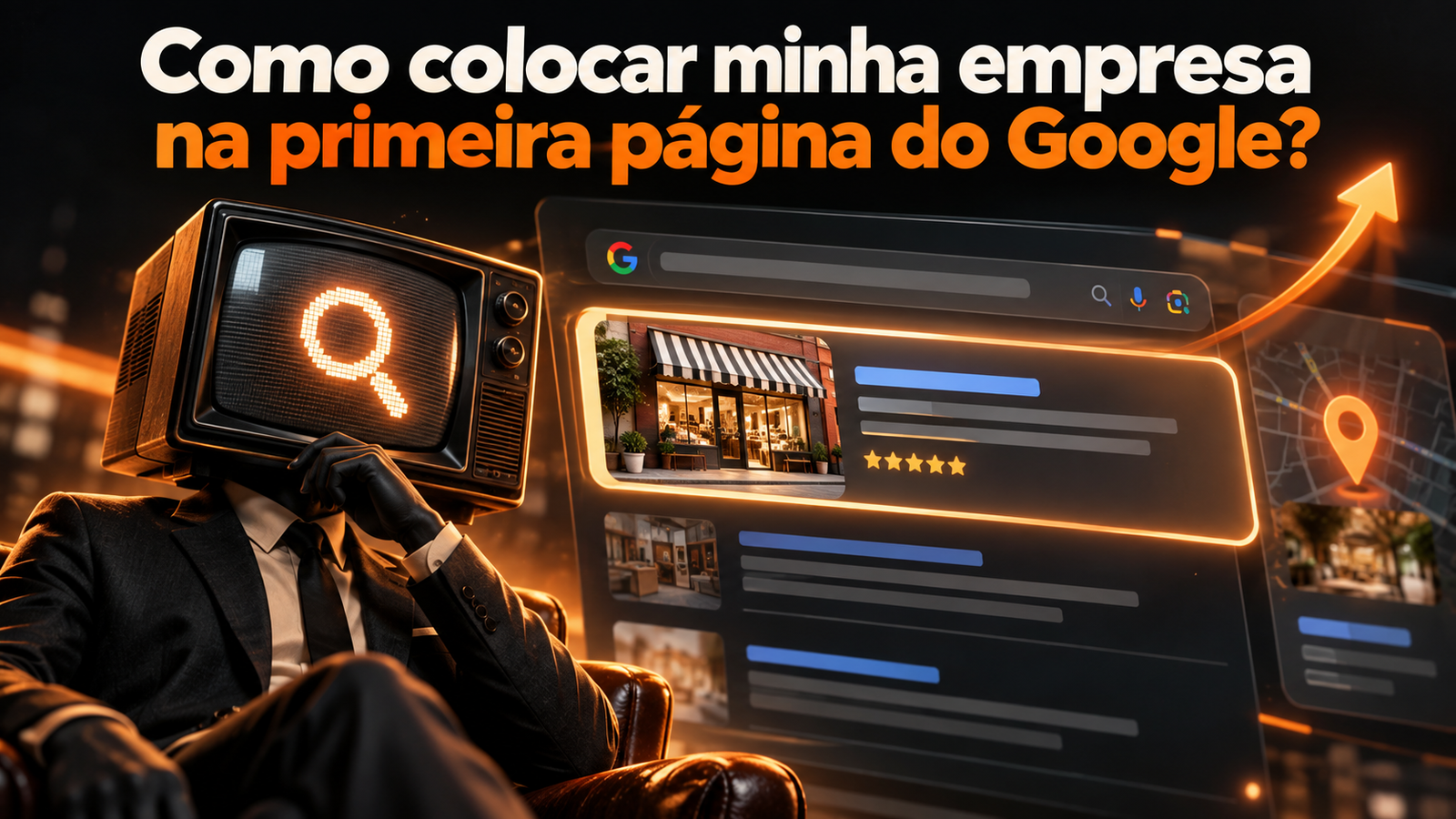 Blog minha empresa na primeira página do Google